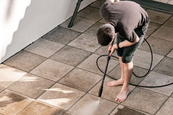 comment nettoyer une terrasse en pierre