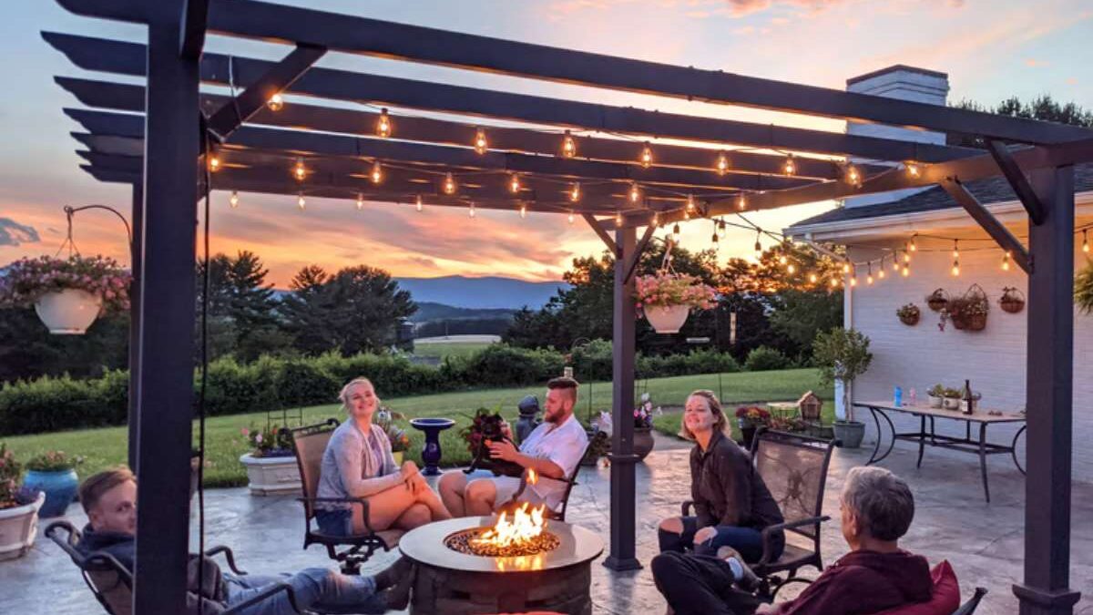 pergola non couverte