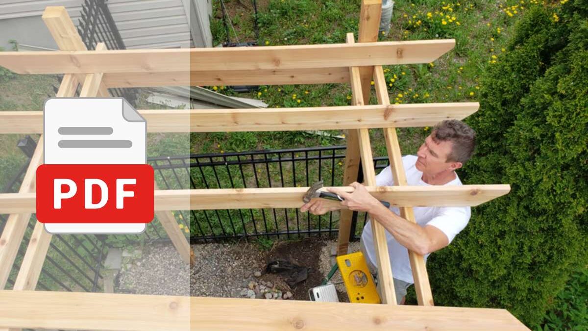plan pergola bois pdf gratuit​
