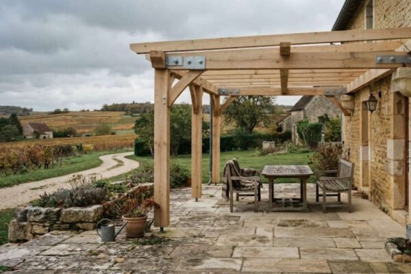 Fixer une pergola ou un auvent