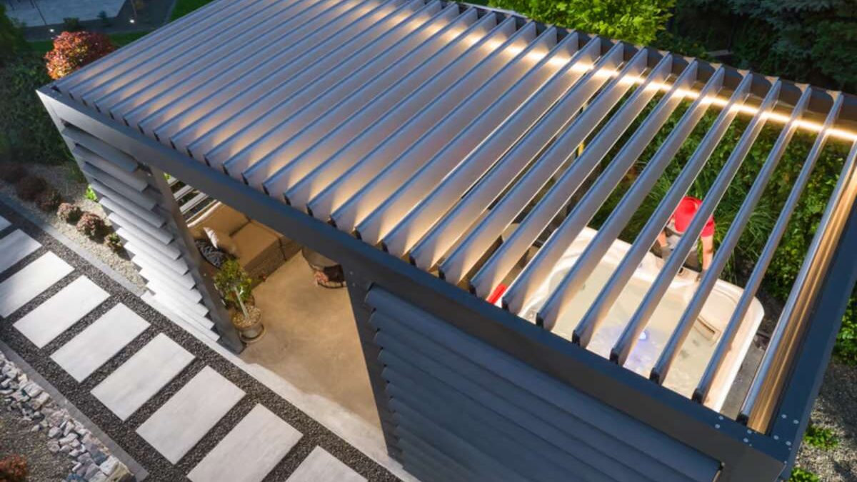pergola sans toit autorisation
